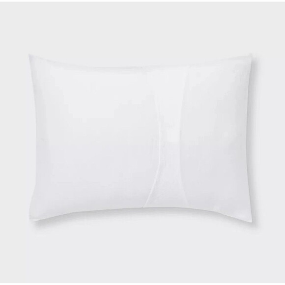 8pc Queen Pinch Pleat Comforter Set White - Threshold - Picture 6 of 9